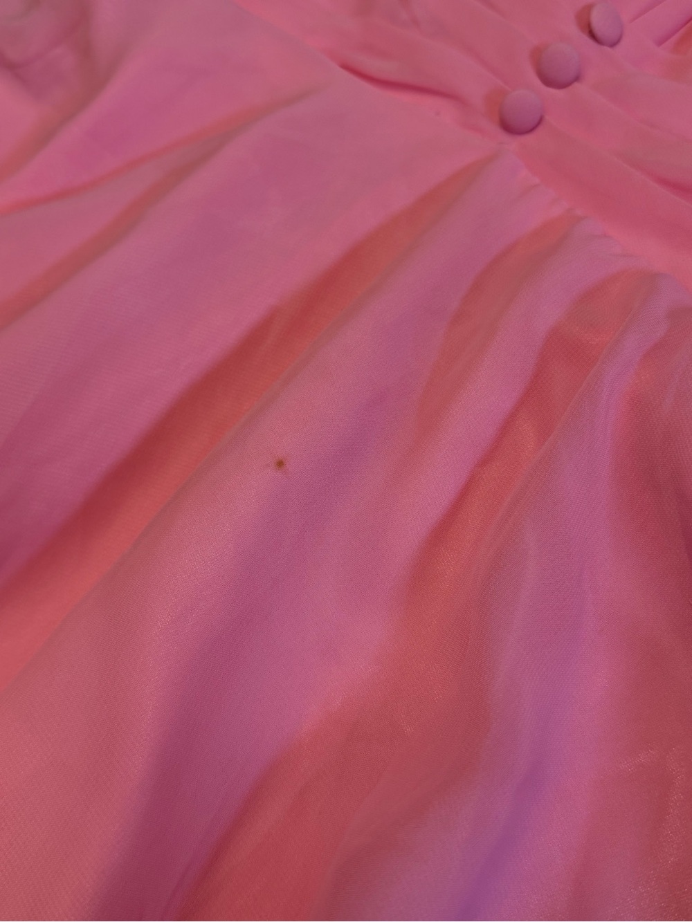 Strapless Pink Fit-and-Flare Party Dress - Picture 10 of 11